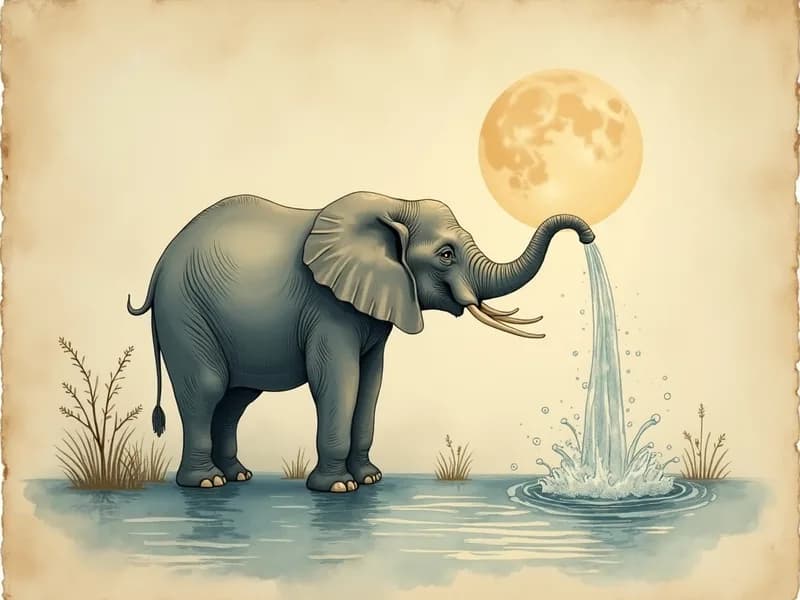 Ilustração do Elefante