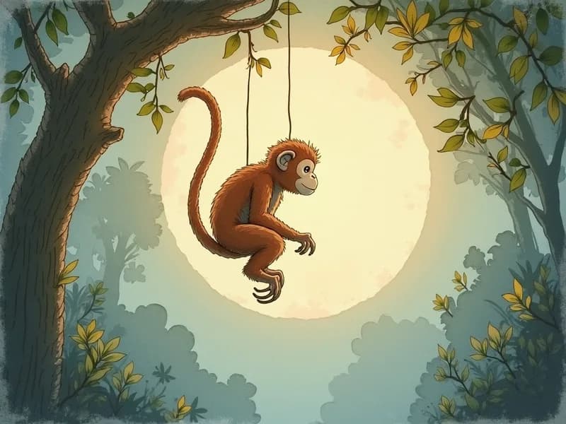 Ilustração do Macaco