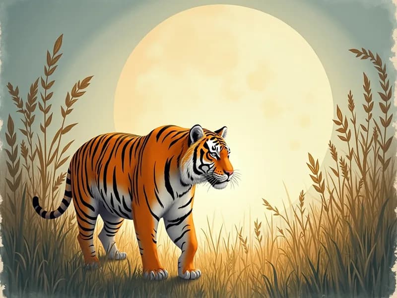 Ilustração do Tigre