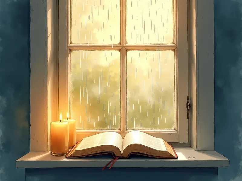 Ilustração devocional: sonhar com chuva na Bíblia