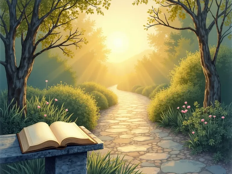 Ilustração devocional: sonhar com jardim na Bíblia