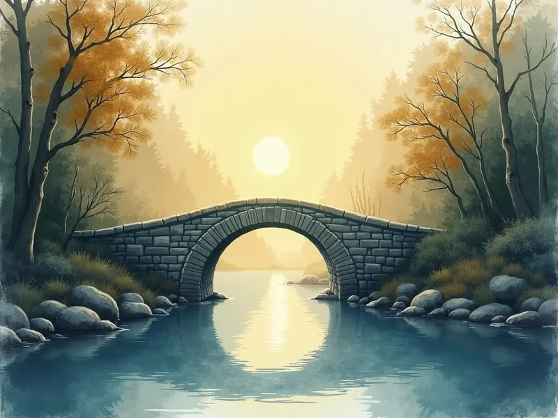 Ilustração devocional: sonhar com ponte na Bíblia