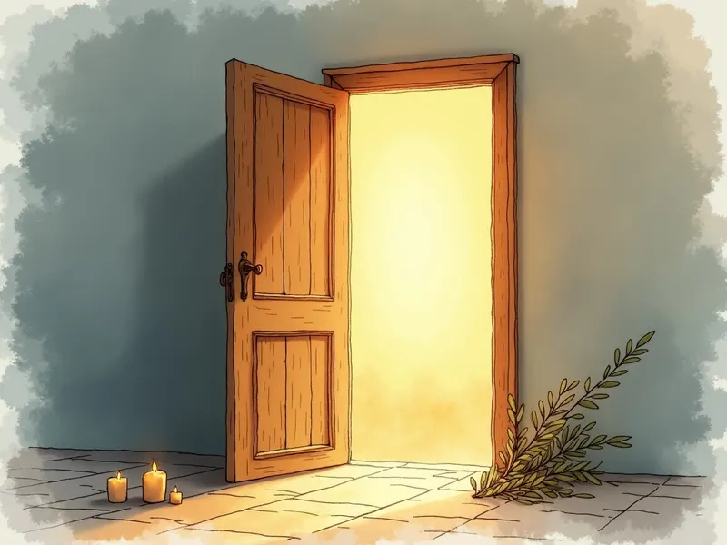 Ilustração devocional: sonhar com porta na Bíblia