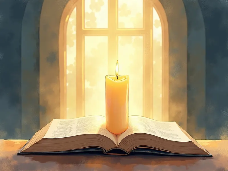 Ilustração devocional: sonhar com vela acesa na Bíblia