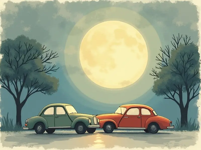 Ilustracja snu: novo acidente