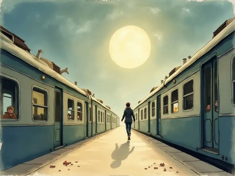Ilustracja snu: baldeação no túnel
