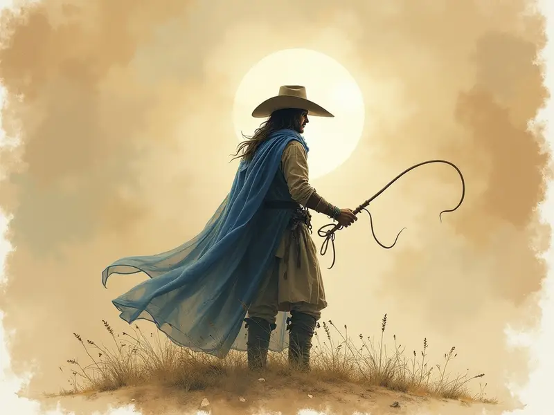 Ilustração do sonho: boiadeiro (entidade)