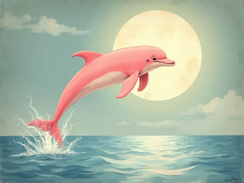 Ilustracja snu: boto cor-de-rosa