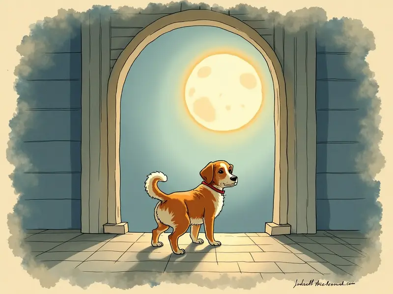 Ilustracja snu: cachorro doente