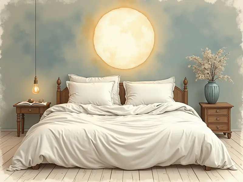 Ilustracja snu: cama pequena