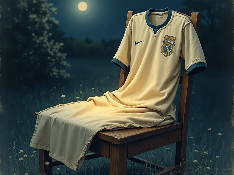 Ilustracja snu: camisa do time do Brasil na Copa