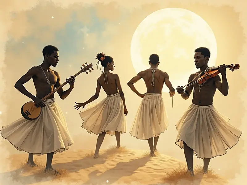 Ilustração do sonho: capoeira