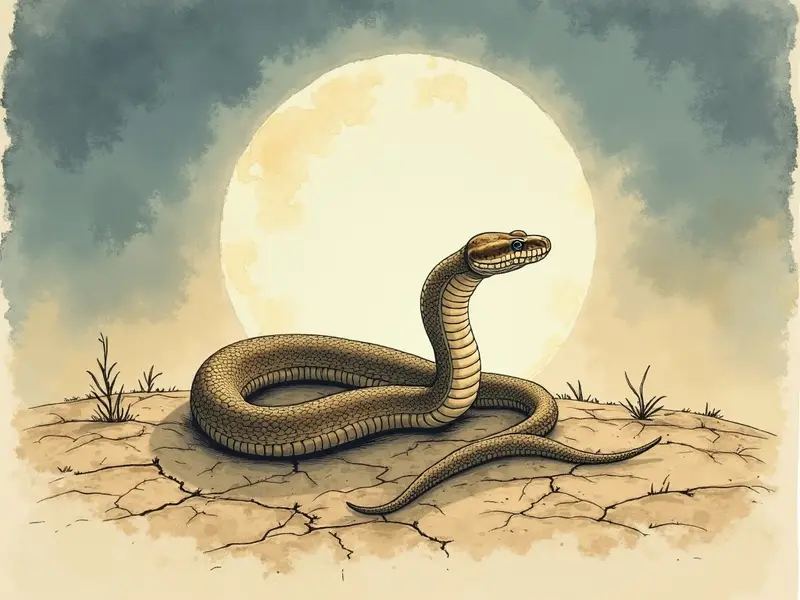Ilustracja snu: cascavel no mato