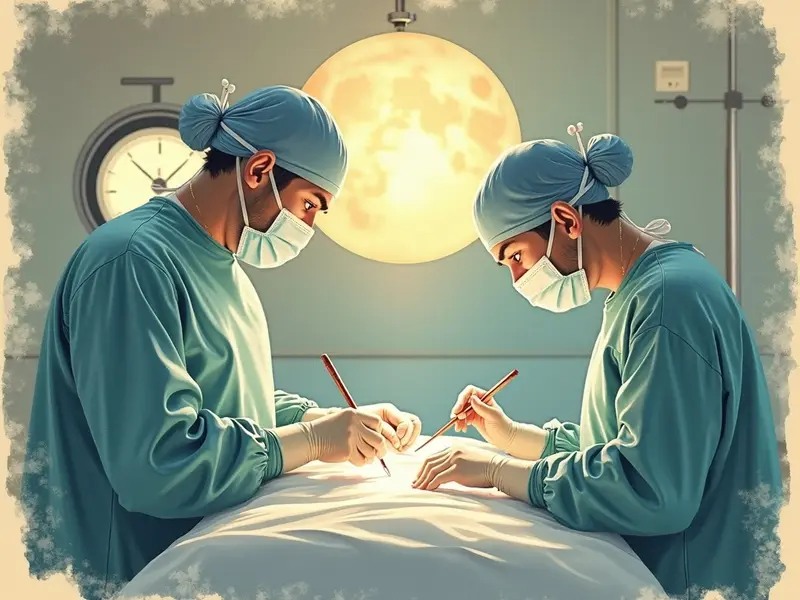 Ilustracja snu: cirurgia bem-sucedida