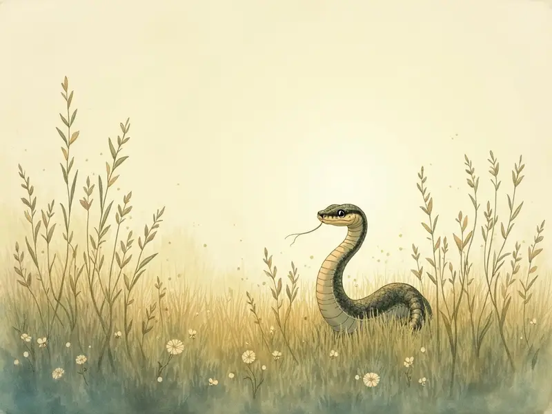 Ilustracja snu: cobra-d'água