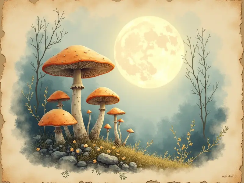 Ilustracja snu: cogumelos