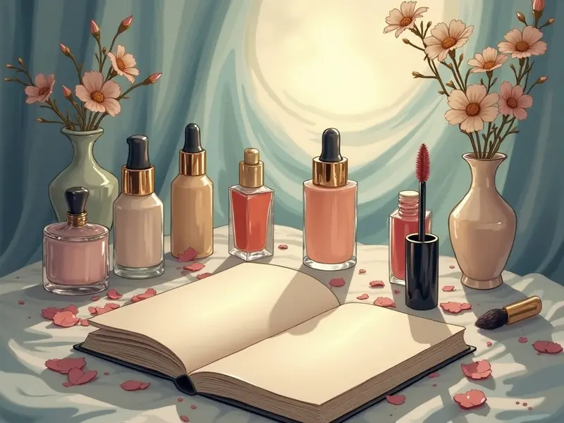 Ilustracja snu: cosméticos