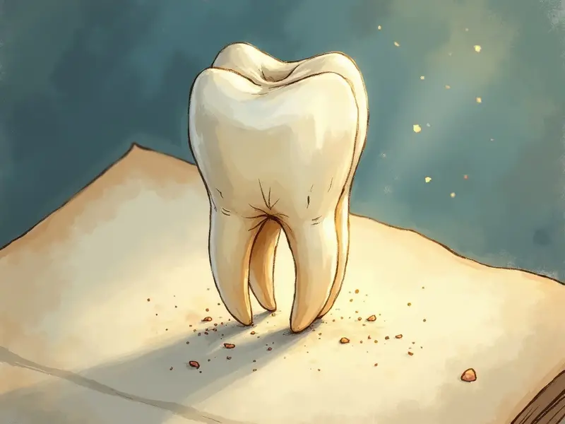 Ilustracja snu: sonhar com dente quebrado e sangrando