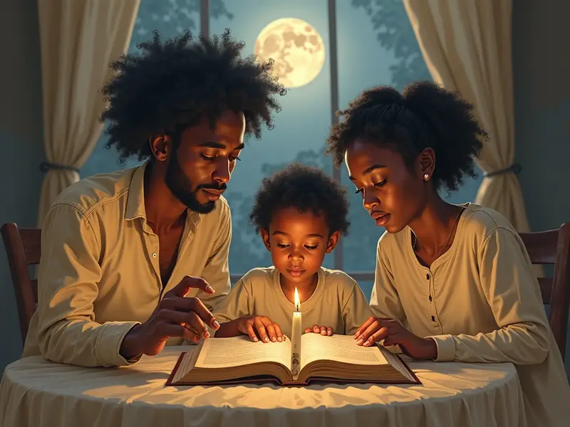 Ilustração do sonho: Sonhar com Bíblia aberta na mesa