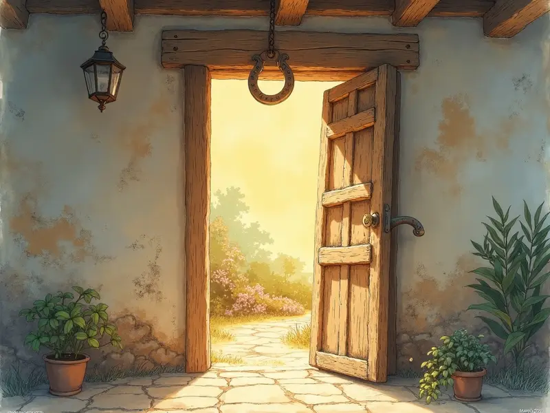 Ilustração do sonho: Ferradura quebrada