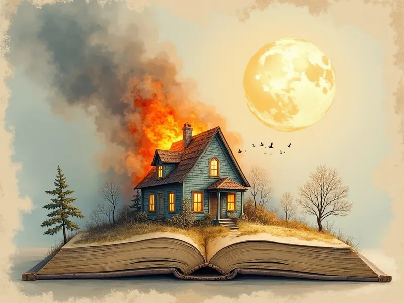 Ilustracja snu: incêndio