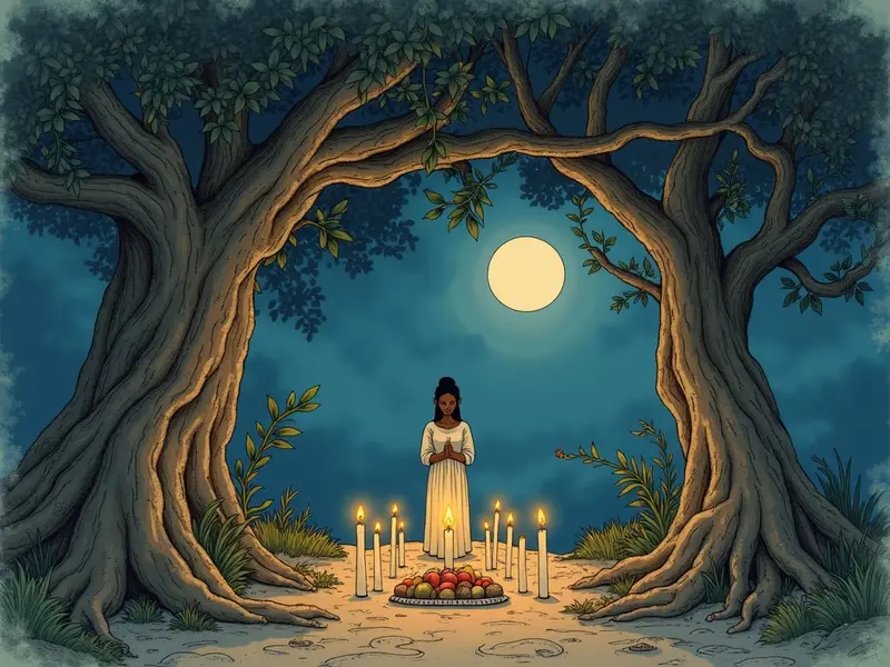 Ilustração do sonho: jurema sagrada