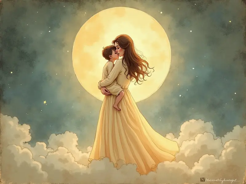 Ilustracja snu: mãe