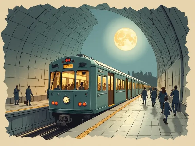 Ilustracja snu: metrô antigo