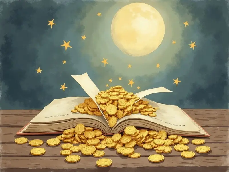 Ilustracja snu: moedas falsas