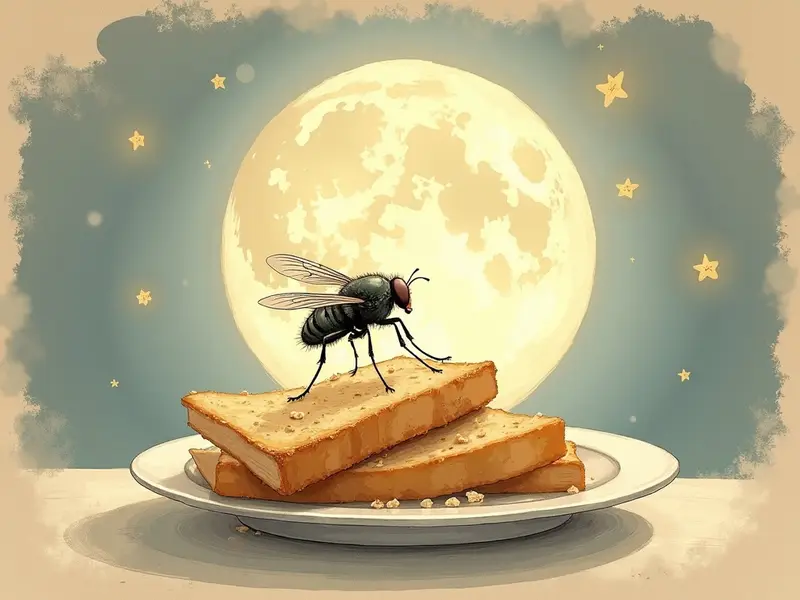 Ilustracja snu: mosca cinza