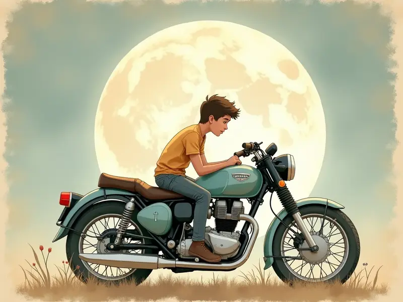 Ilustracja snu: rapaz tranquilo