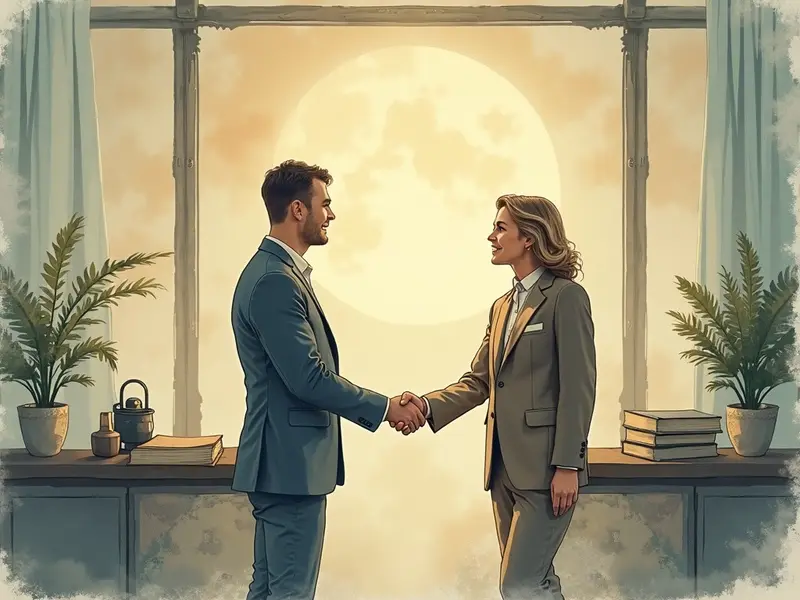 Ilustracja snu: negócio encontrado