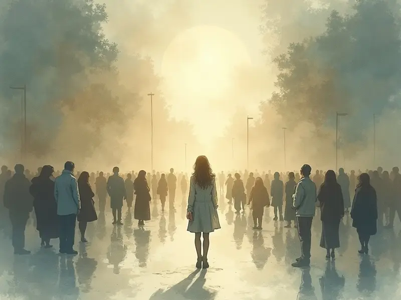 Ilustracja snu: sonhar nu na rua