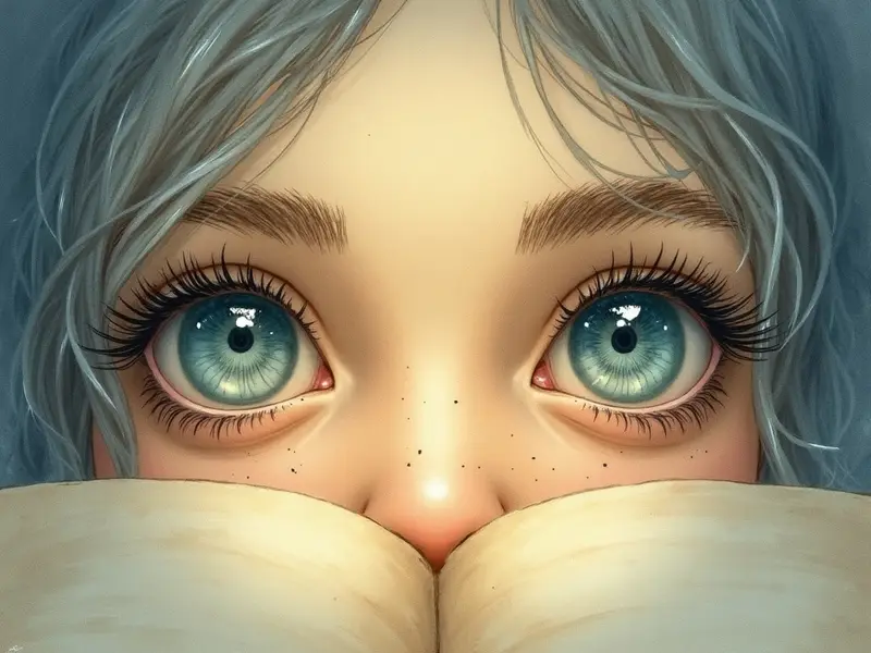 Ilustracja snu: olhos queimados