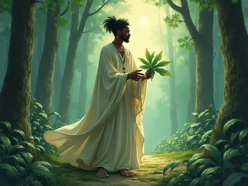 Ilustração do sonho: Ossain