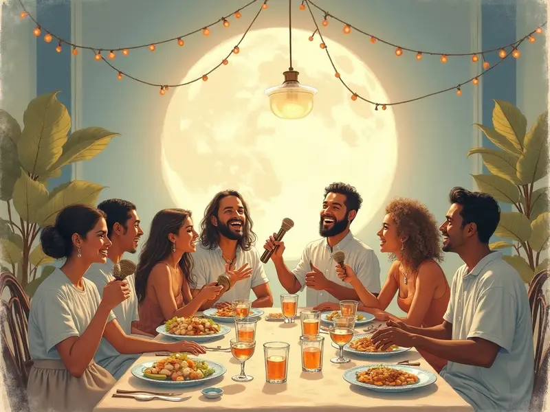 Ilustracja snu: Sonhar com pagode na rua
