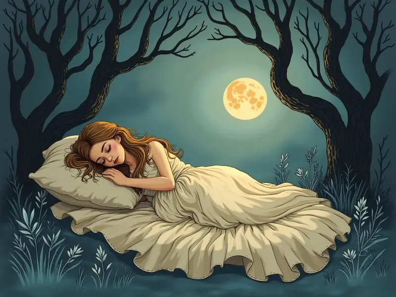 Ilustracja snu: pesadelo vazio