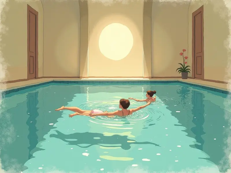 Ilustracja snu: piscina em casa