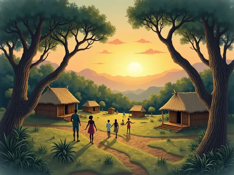 Ilustração do sonho: quilombo