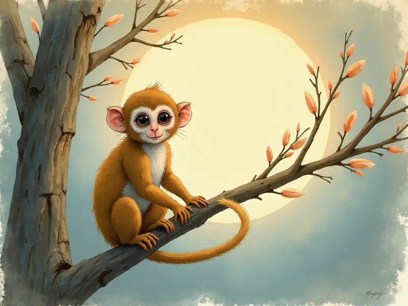 Ilustracja snu: sagui