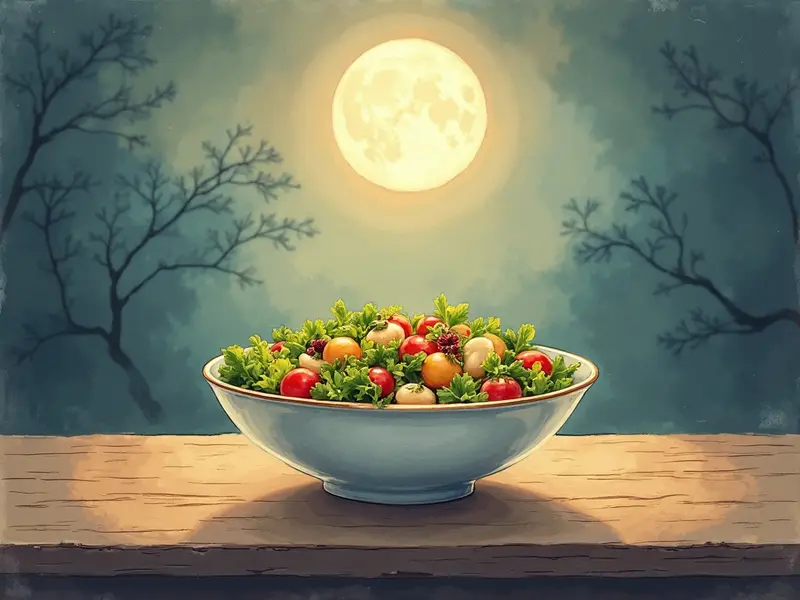 Ilustracja snu: salada