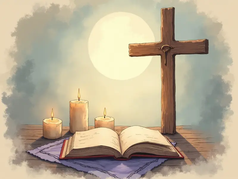 Ilustração: sonhar com Semana Santa na Umbanda
