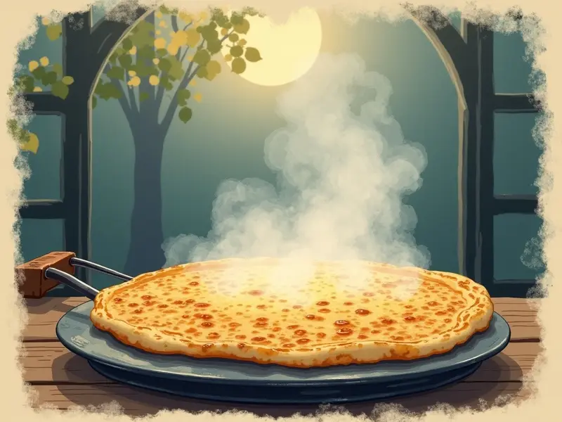 Ilustracja snu: tapioca queimando