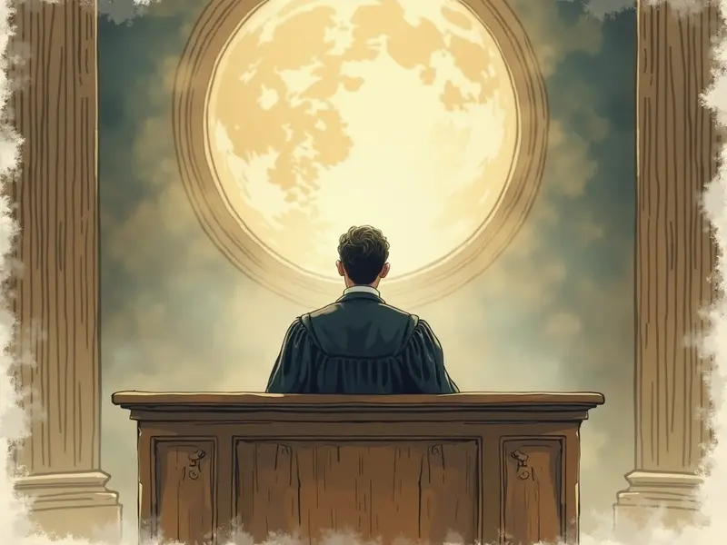 Ilustracja snu: tribunal