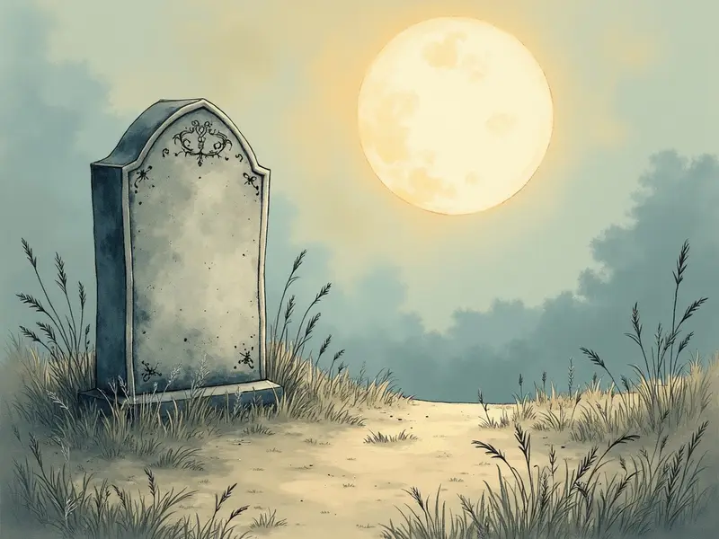 Ilustracja snu: túmulo debaixo d'água