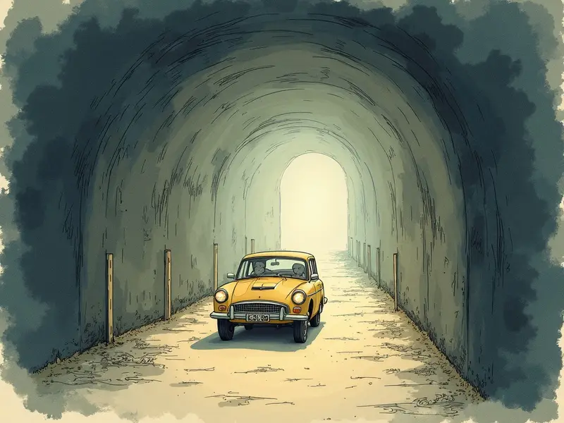 Ilustracja snu: túnel