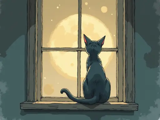 Ilustração do sonho: gato