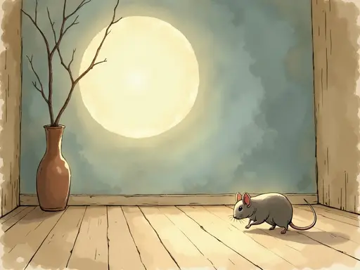 Ilustração do sonho: rato